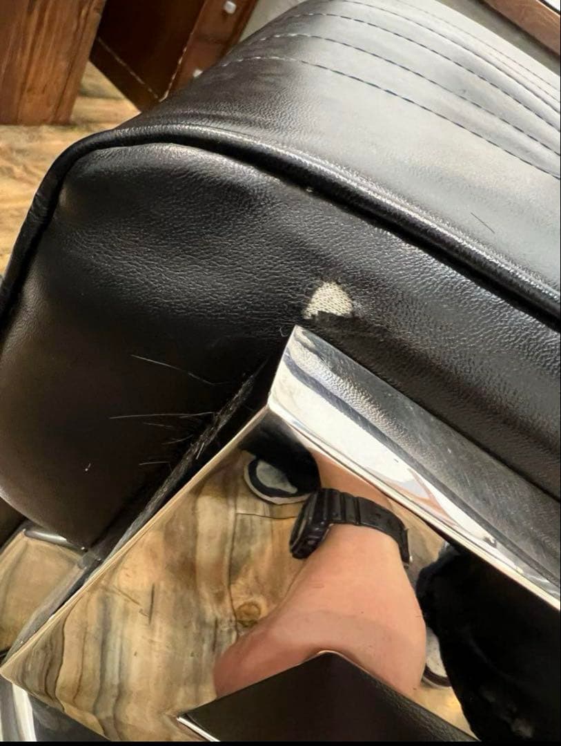 理容椅子　barber chair