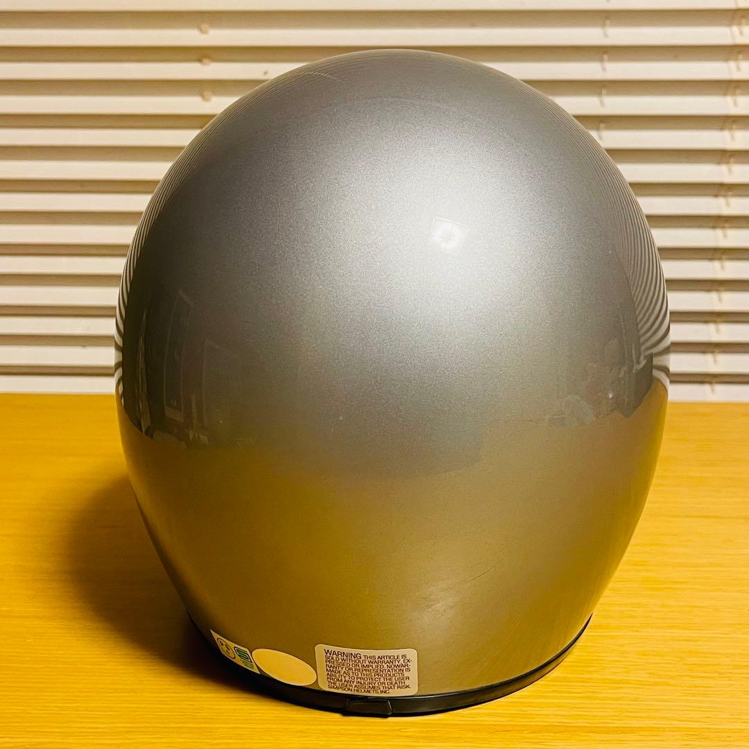 【美品】SIMPSON M30 シルバー 62cm スモークシールド装着