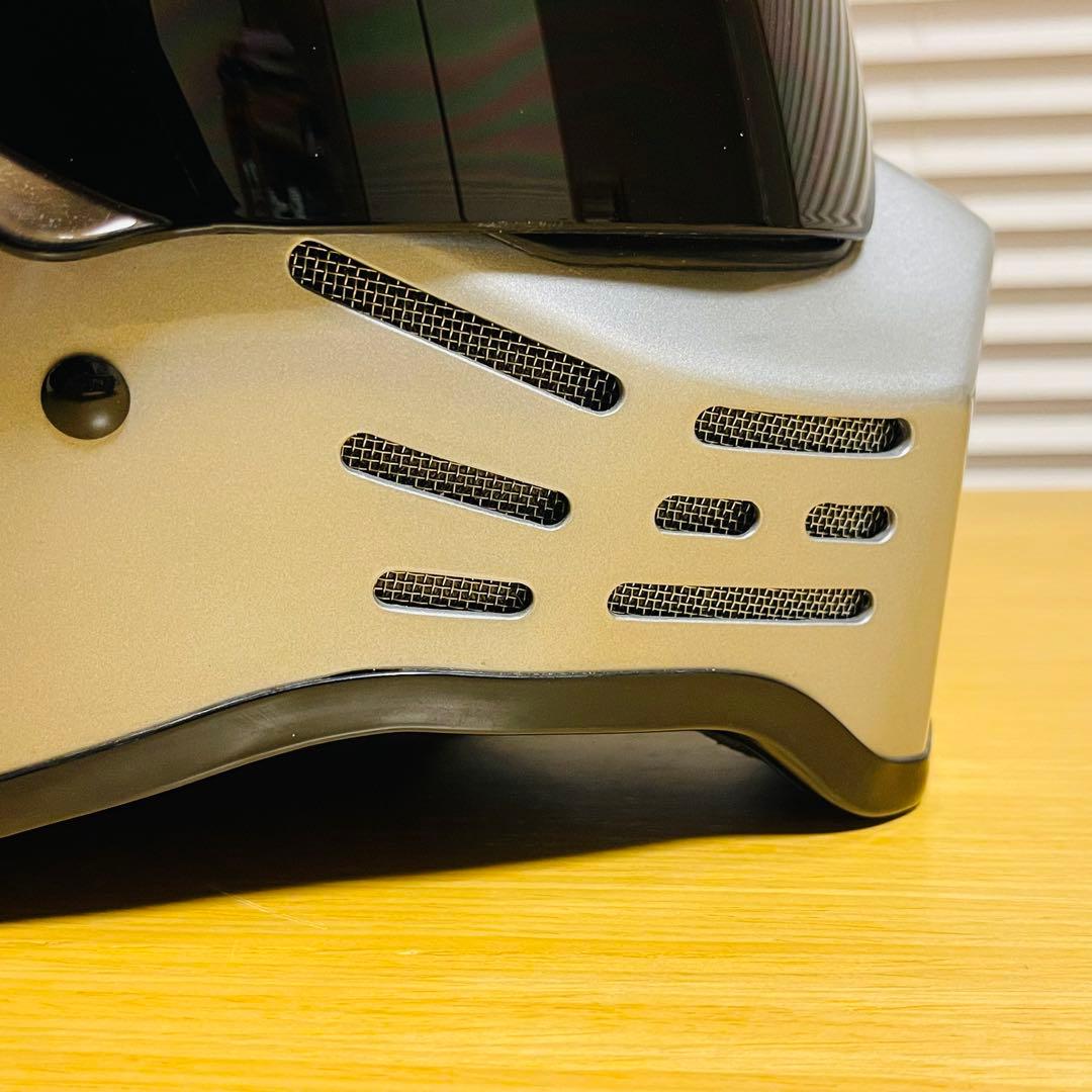 【美品】SIMPSON M30 シルバー 62cm スモークシールド装着