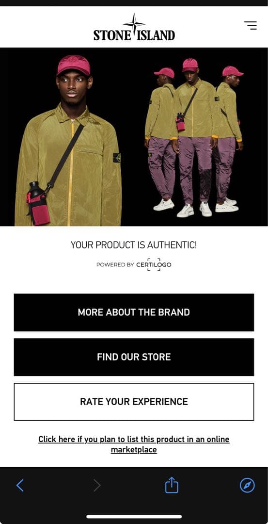 STONE ストーンアイランド/M