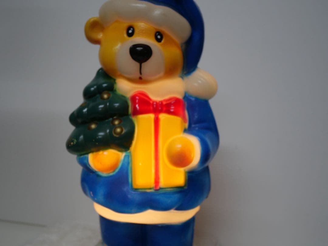 早いもの勝ち　クリスマス　くま　サンタ　イルミネーションライト　屋外