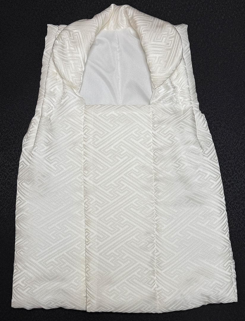 新品 七五三 男児 3歳 正絹 被布コート 正絹綸子