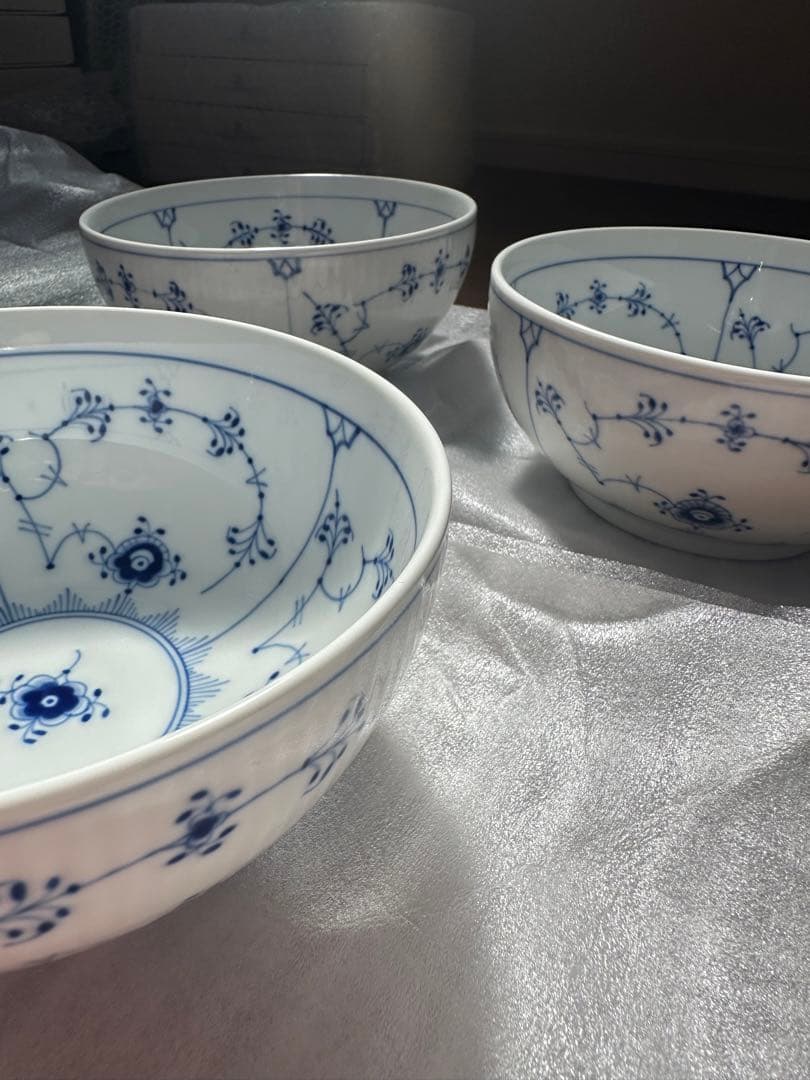 ロイヤルコペンハーゲン ブルーフルーテッド ハーフレース他　全13点まとめ売り