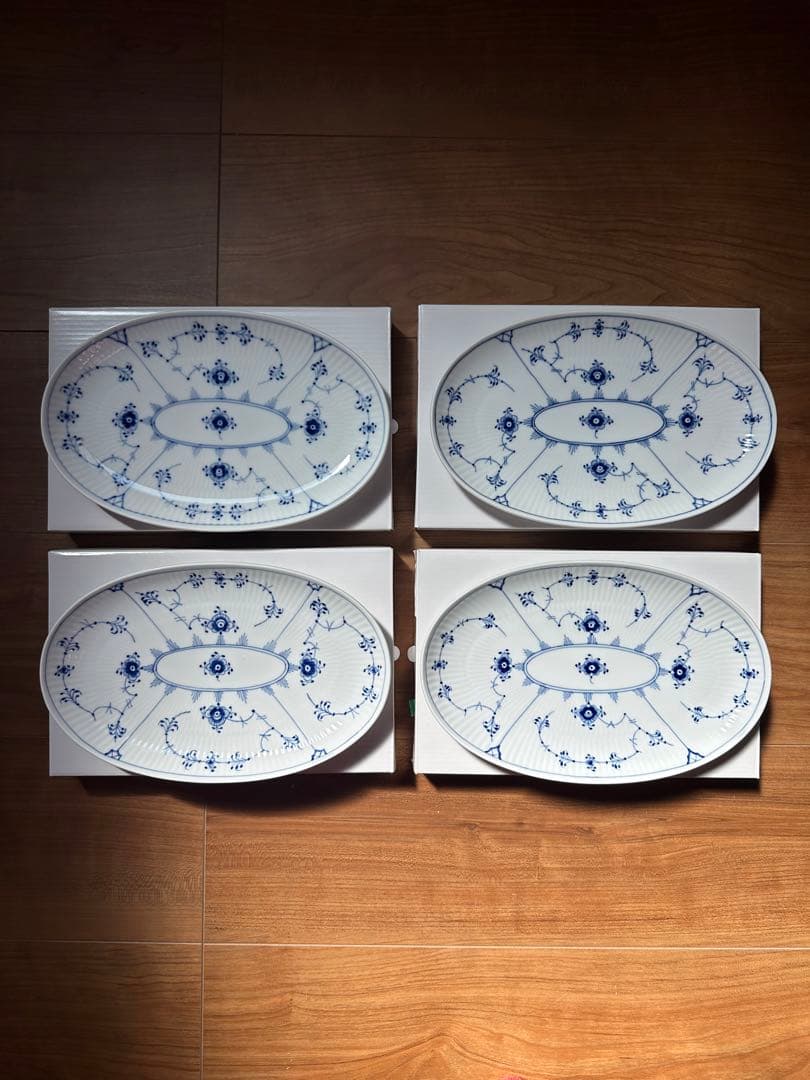 ロイヤルコペンハーゲン ブルーフルーテッド ハーフレース他　全13点まとめ売り