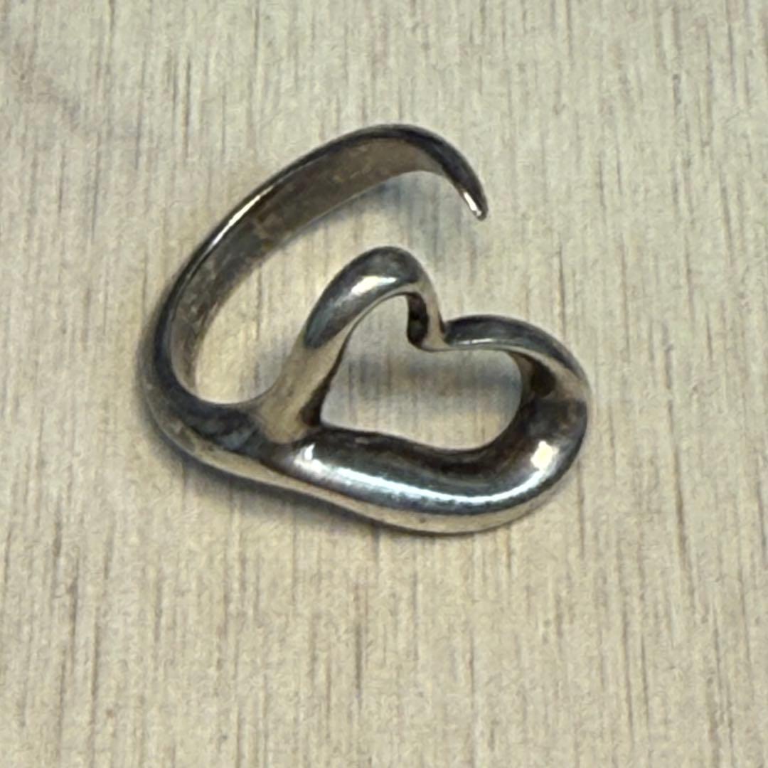 TIFFANY ｜ オープン ハート リング 925シルバー ハート型リング