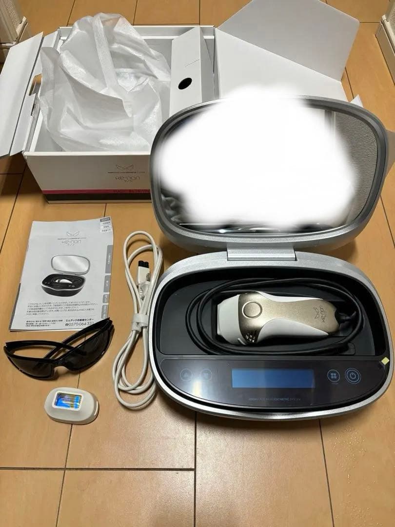 【照射残り99%！】脱毛器 ケノン Ver 8.6 シャンパンゴールド