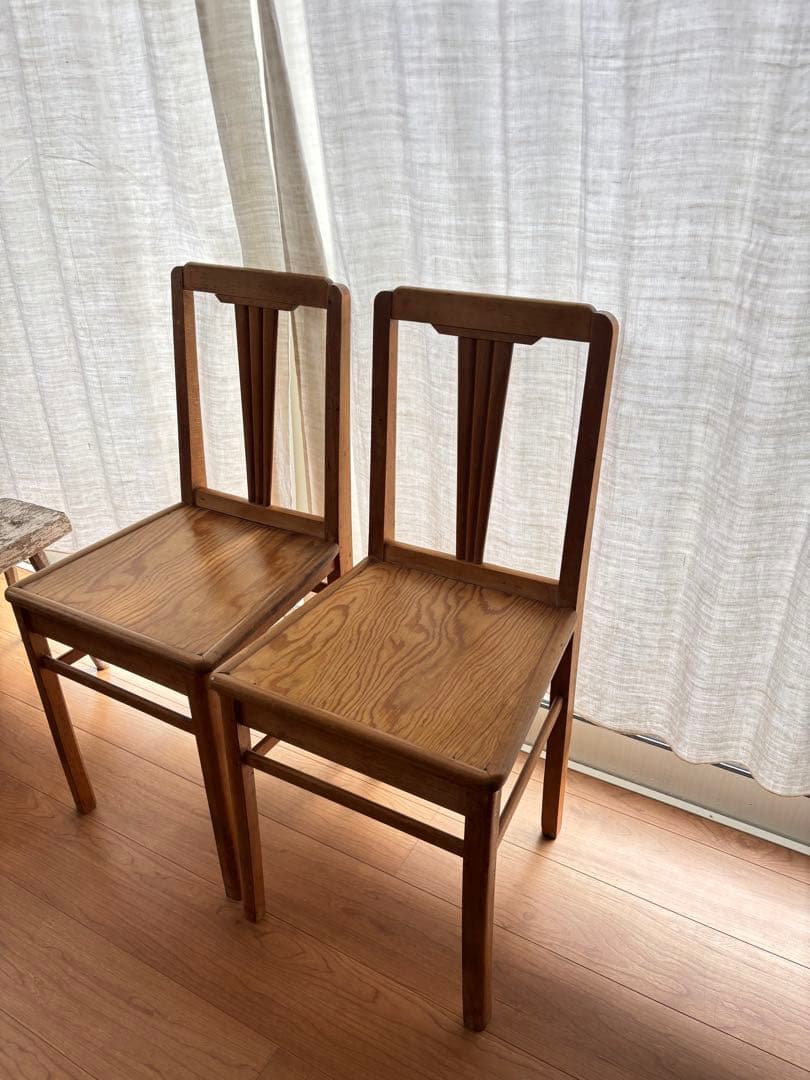 カラスコ！アンティークチェア　２脚セット　krank