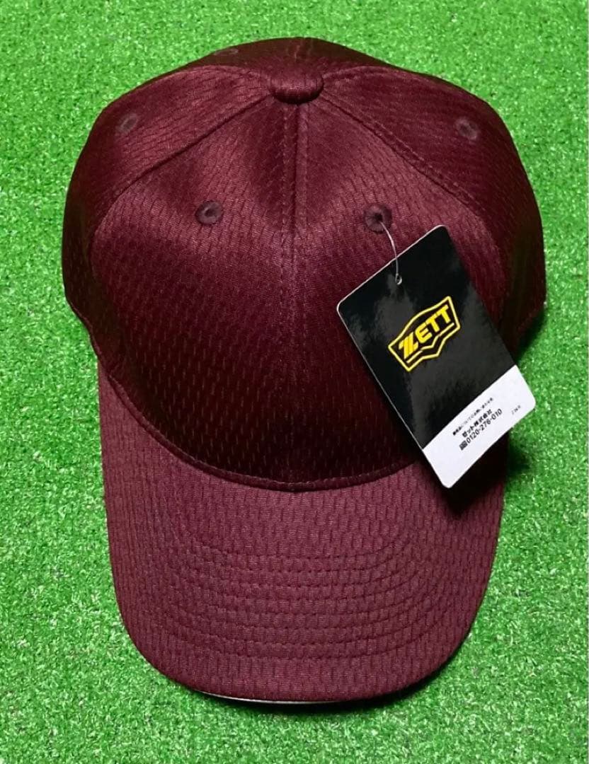 ⭐︎新品未使用⭐︎ バラ売り可 野球 ベースボール キャップ 野球帽 エンジ 10個