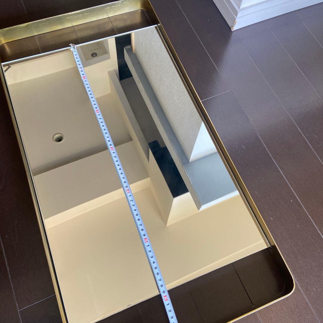 姿見　ミラー　ウォールミラー　鏡　アクシス　ゴールド　アンティーク　壁掛け