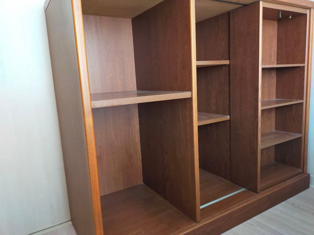 本棚 可動式棚付