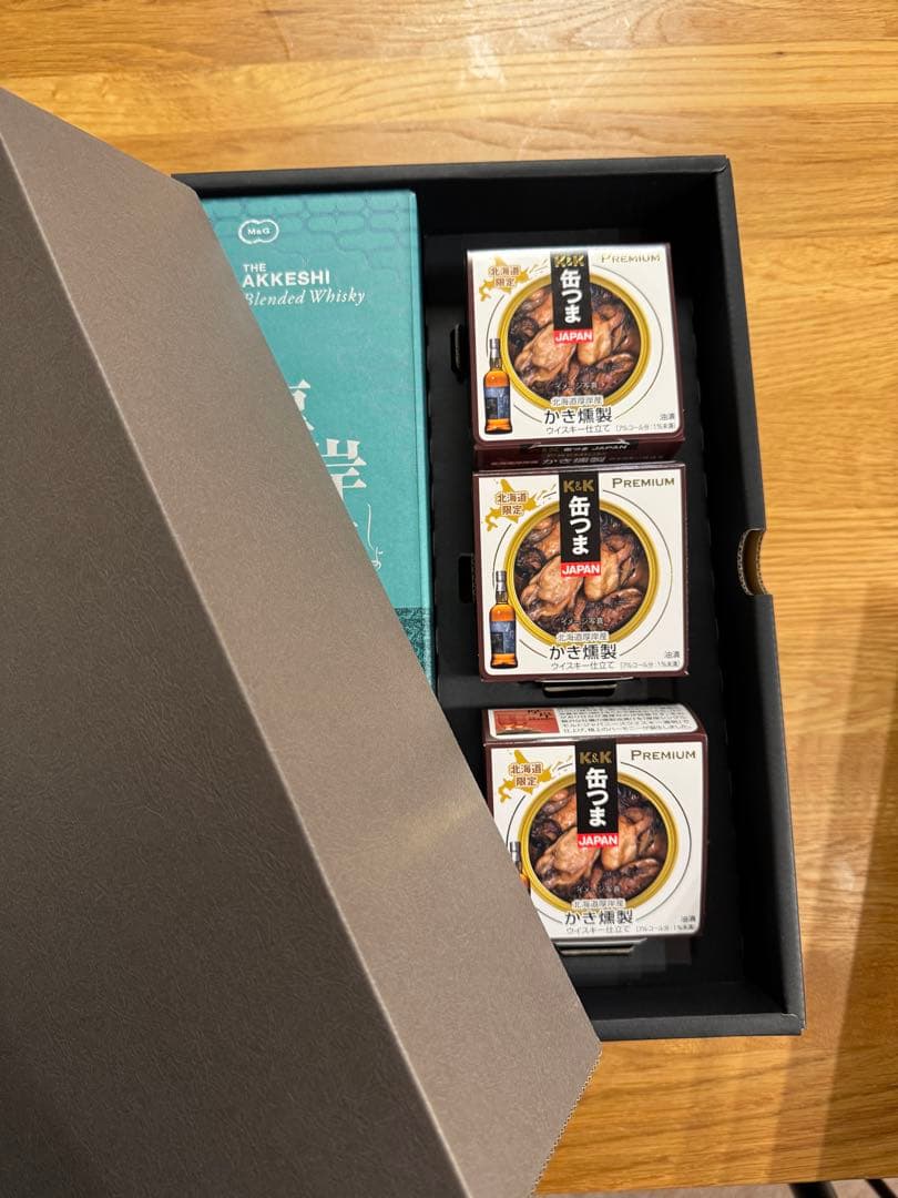 厚岸蒸溜所 ウイスキー 缶詰セット 小満 2023 700ml 厚岸 しょうまん