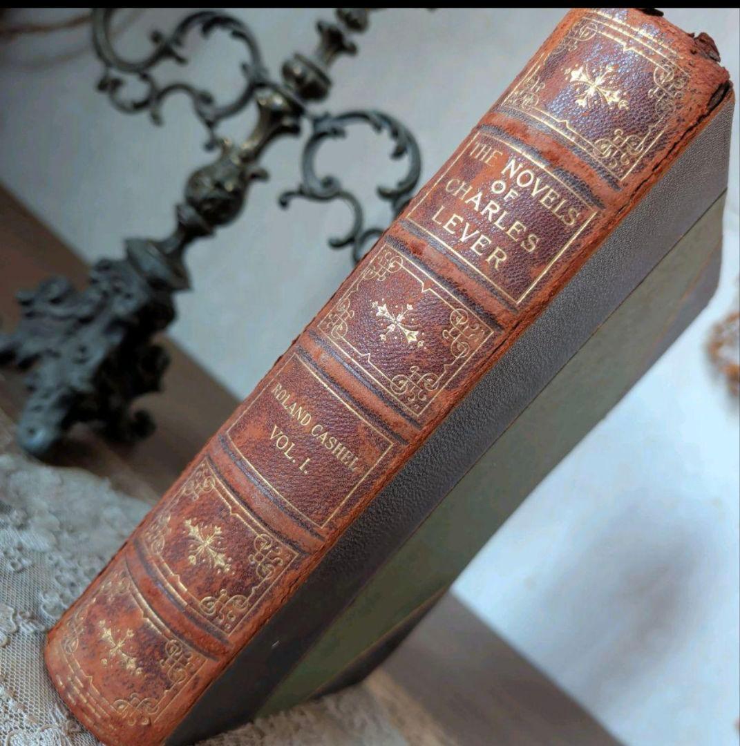 紅　B873 B874 B871アンティーク洋書 3点