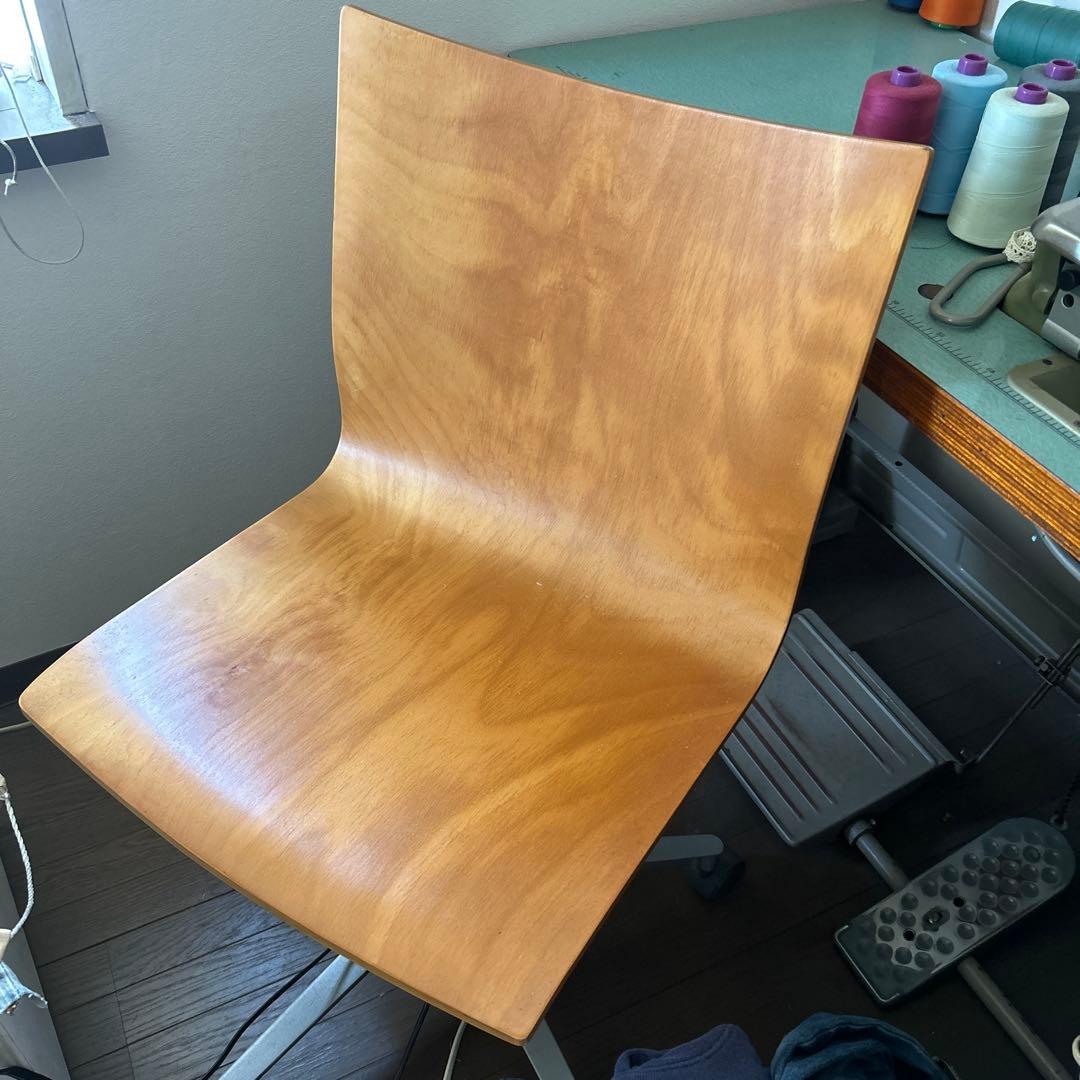 無印良品　デスクチェア　昇降チェア 　【美品】