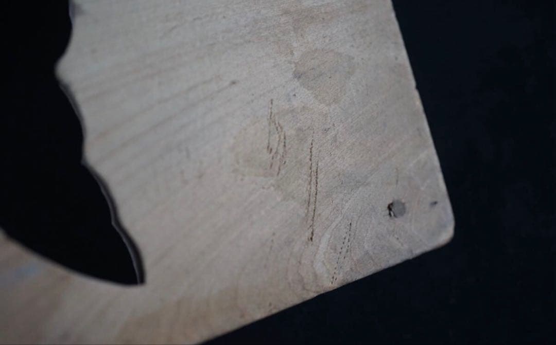 菓子型 特大型の鯛 タイ 42.4×21.1cm 和菓子 古道具アンティーク木彫