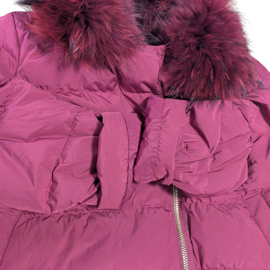 交渉可◯大きいサイズ☆MAX&Co. ラクーンファー ダウンジャケット 極暖