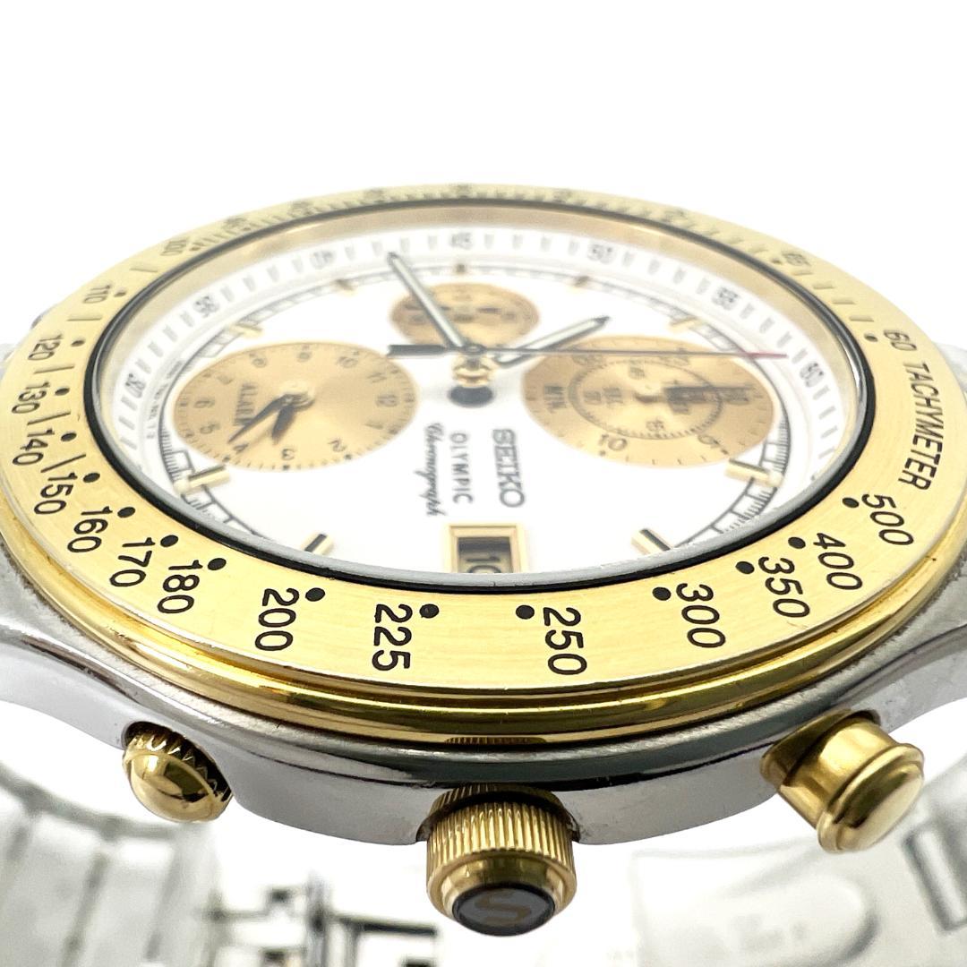 ★稼動品 SEIKO セイコー クロノグラフ アラーム 7T42-7A50★