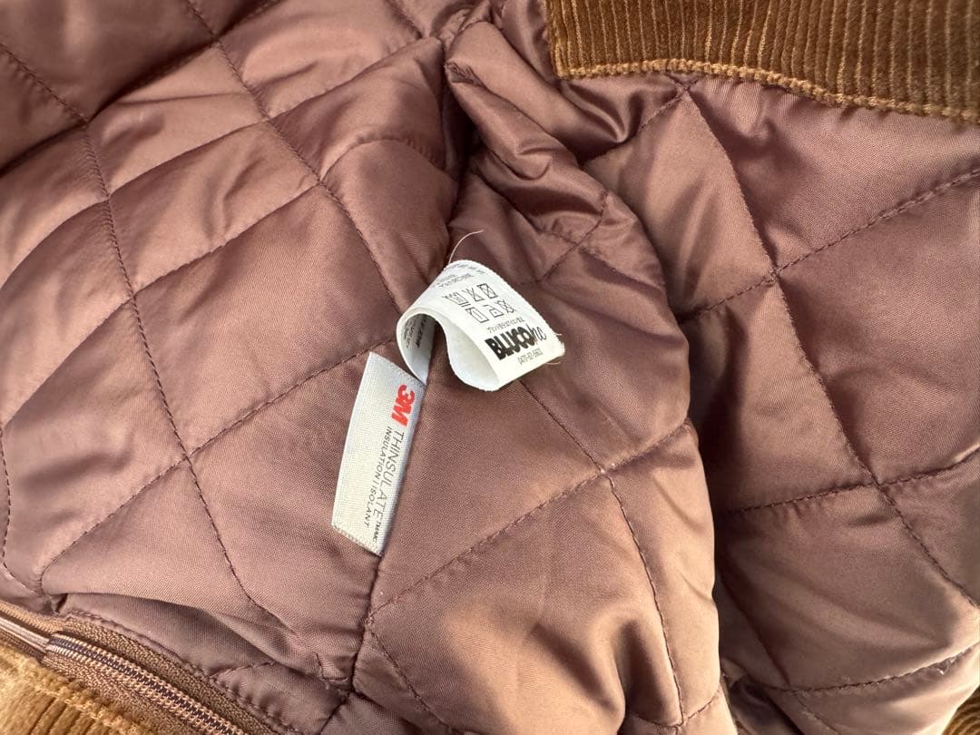 BLUCO ブルコ キルティングワークコート　コーデュロイジャケット　XXL