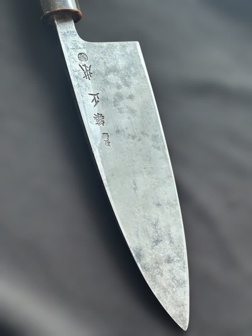 築地正本　大出刃包丁水牛柄 出刃 包丁(秀)