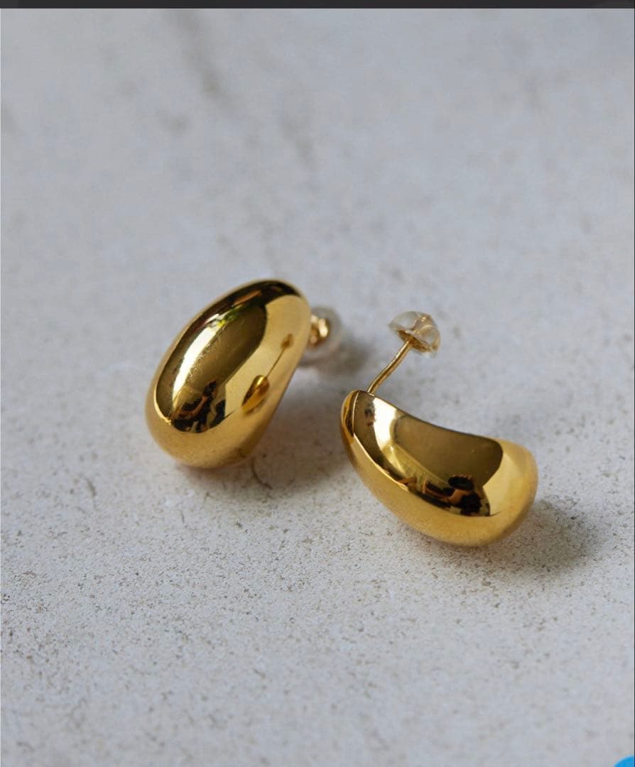 【新品】Whim Gazette 【Hoaw.】 ドロップピアス ゴールド