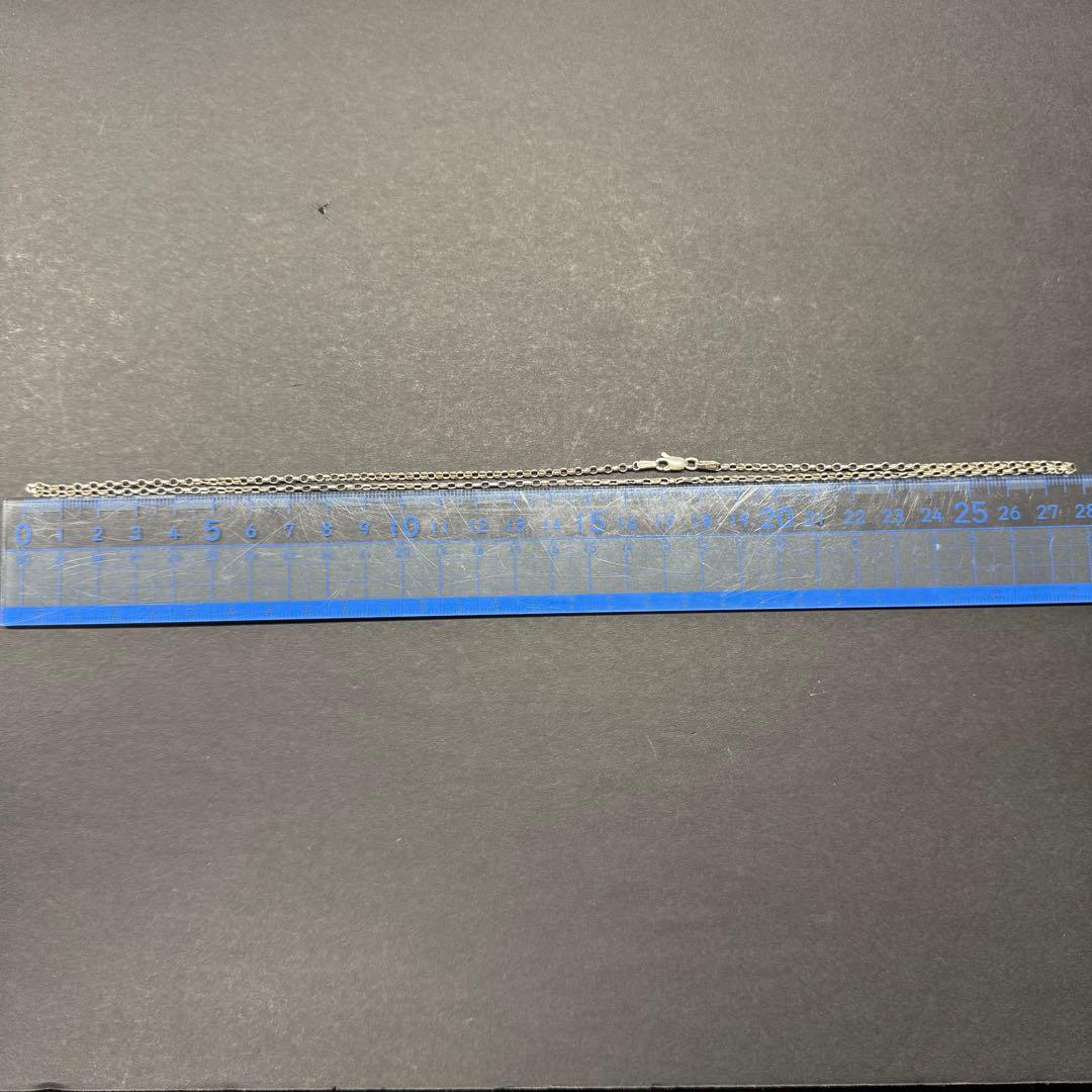 【56㎝ silver925】ロールチェーンネックレス