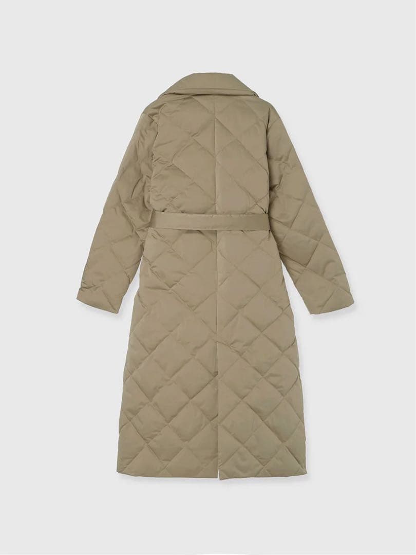 【2025aw完売品】TAION anuans コラボ　チェスターロングダウン