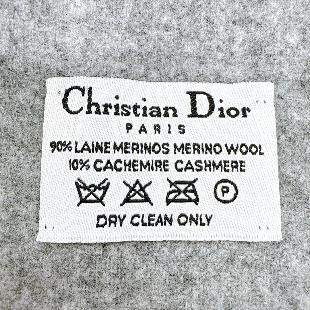 Christian Dior ディオール マフラー Diorロゴ トロッター