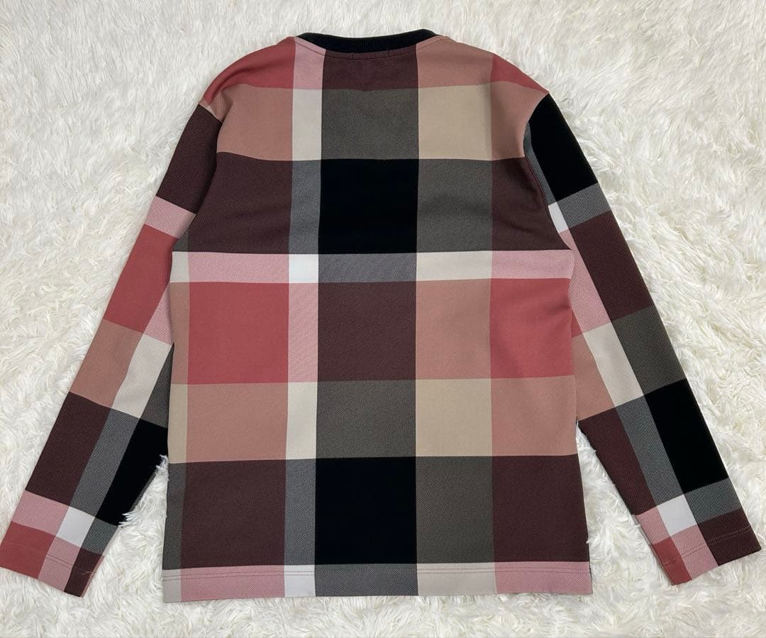 ブラックレーベル クレストブリッジ M カットソー チェック柄