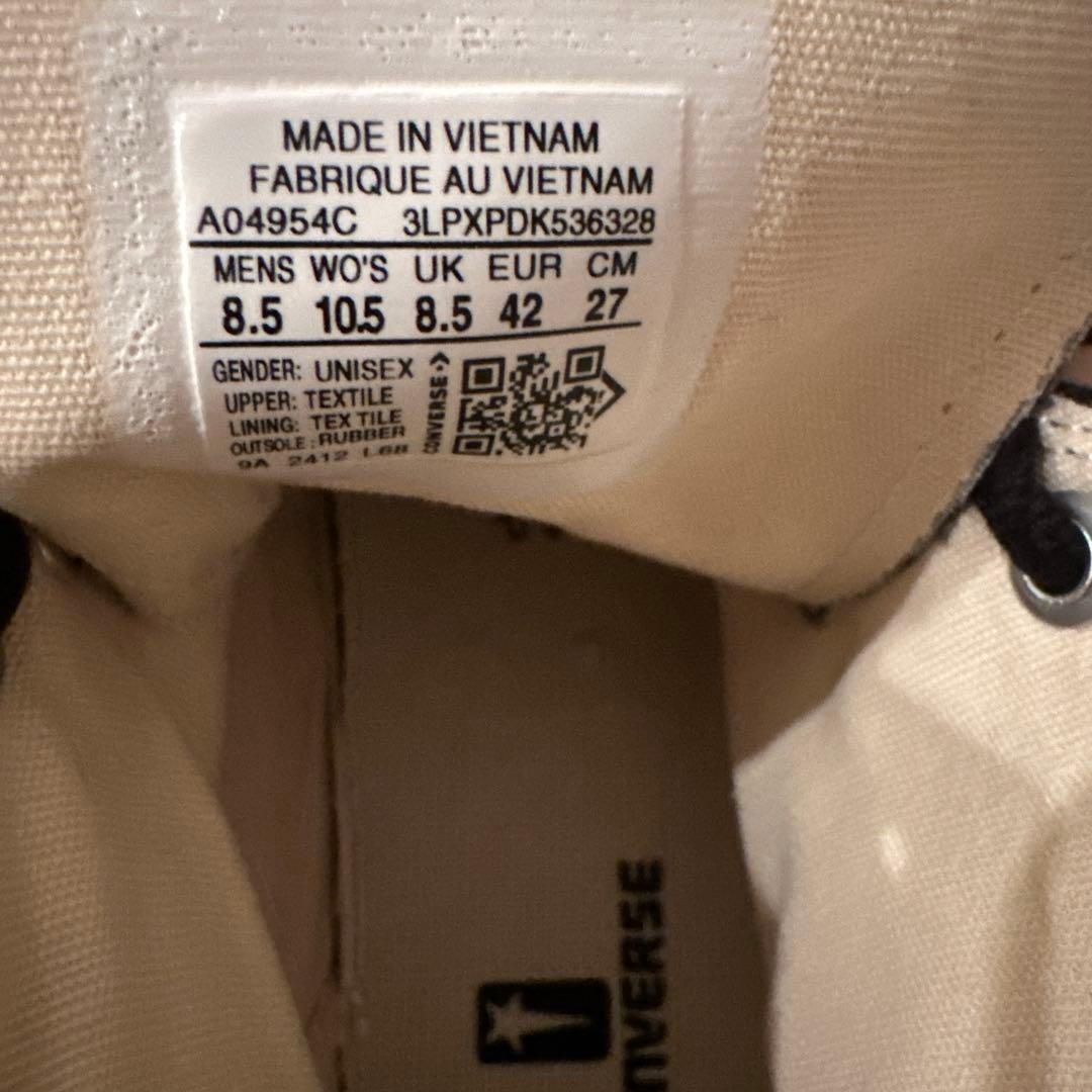 靴 Converse x DRKSHDW CT70 DRKSTAR HI