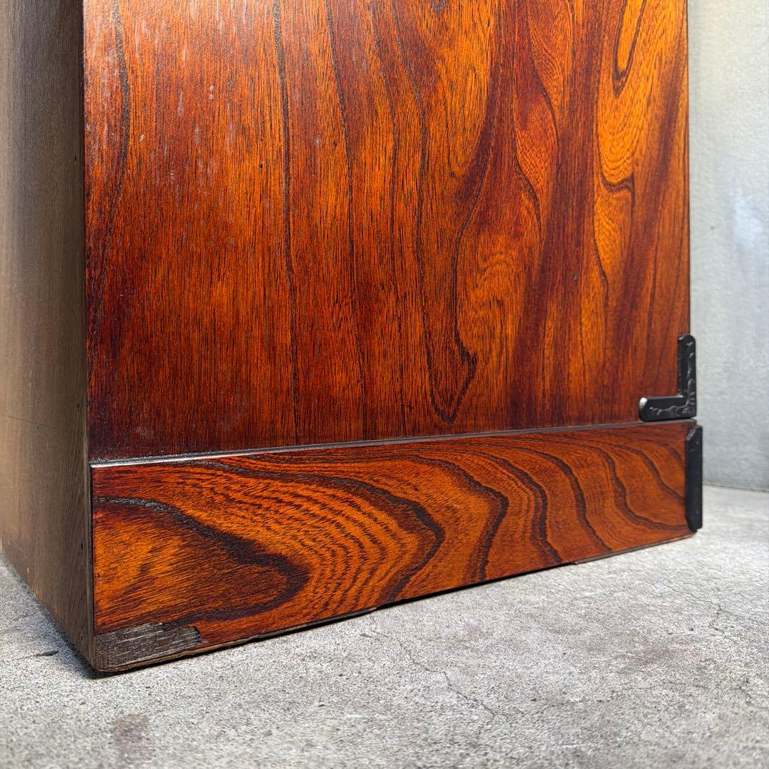 美品　岩屋堂　帳場箪笥 整理箪笥 時代箪笥 抽き出し7杯