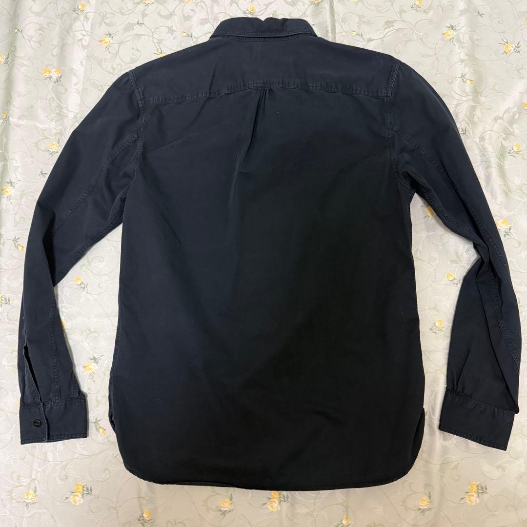 RRL 正規品 ダブルアールエル ブラック 黒 長袖シャツ S
