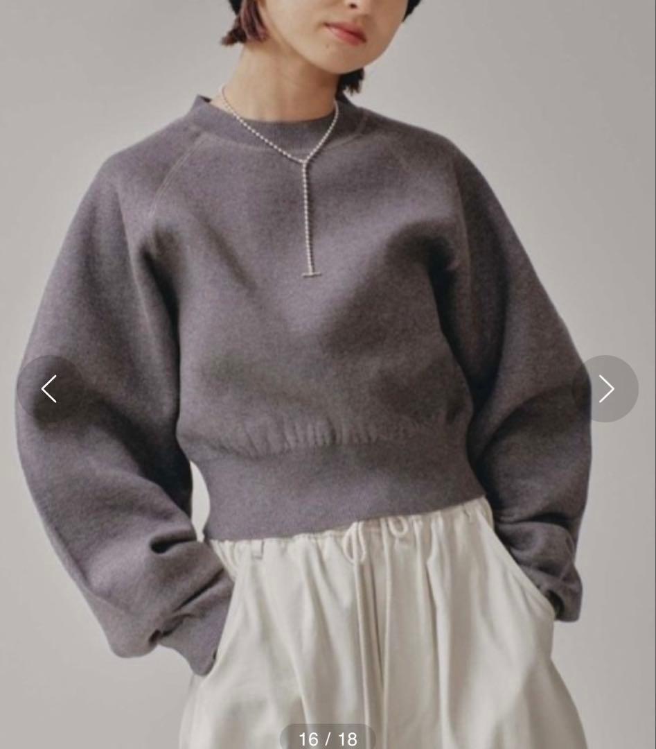 トップス todayful Compact Raglan Knit