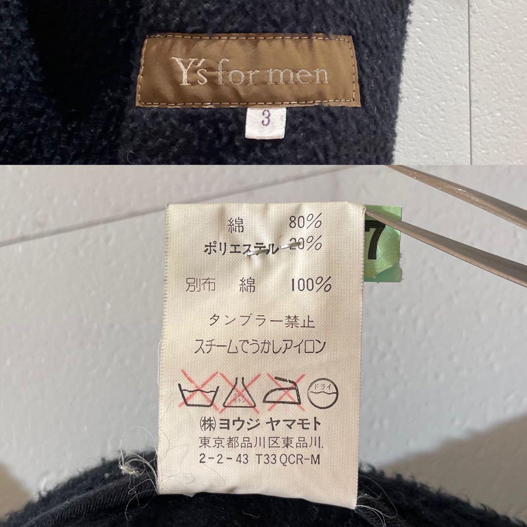 ジャケット・アウター Y's for men jacket Boa Black cotton 3
