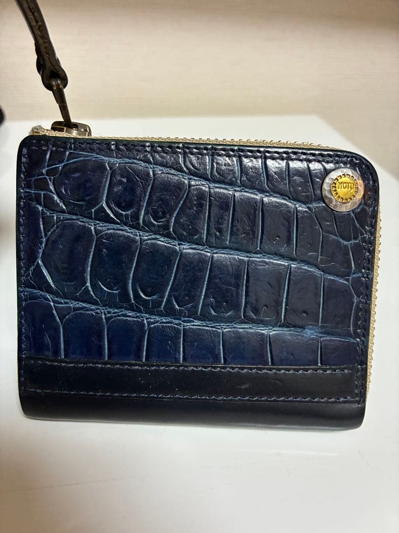 moto fw4 藍染クロコダイル