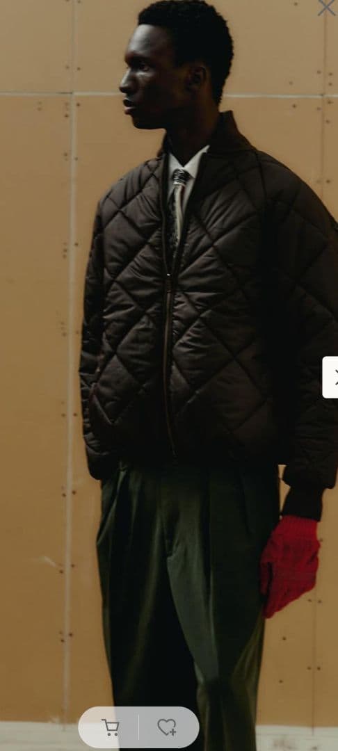 別注　LAVENHAM / REVERSIBLE QUILTED BOMBER