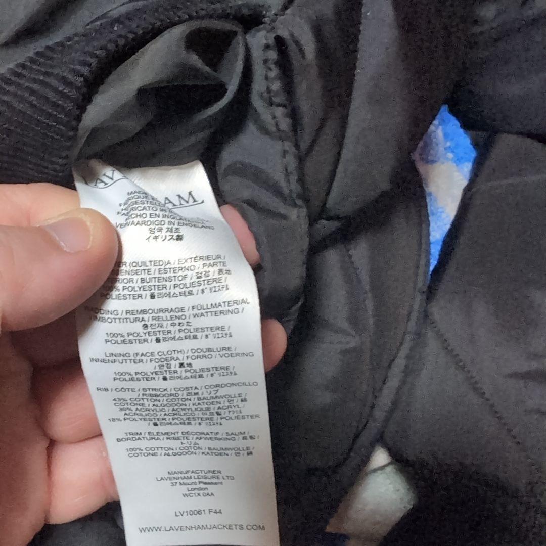 別注　LAVENHAM / REVERSIBLE QUILTED BOMBER