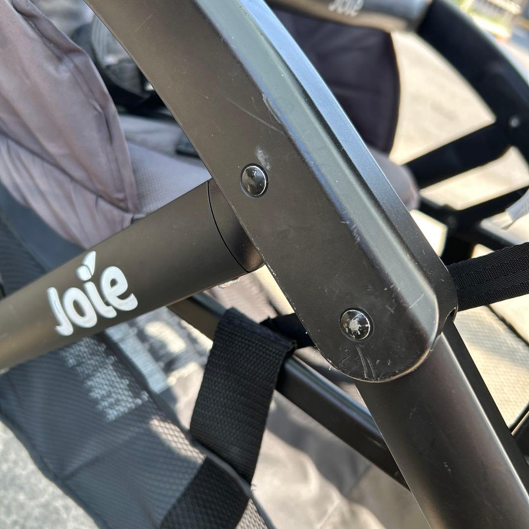 Joie エヴァライトデュオ 黒　2人乗り　ベビーカー