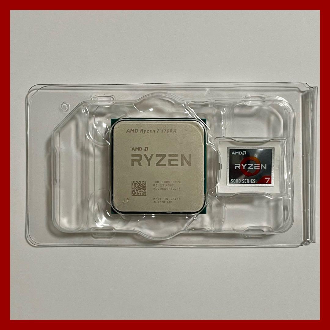 AMD Ryzen 7 5700X CPU 8コア16スレッド