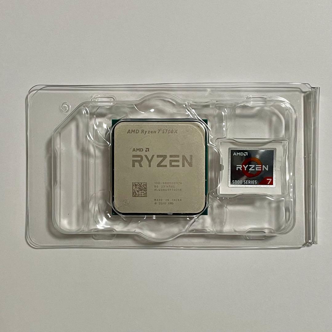 AMD Ryzen 7 5700X CPU 8コア16スレッド
