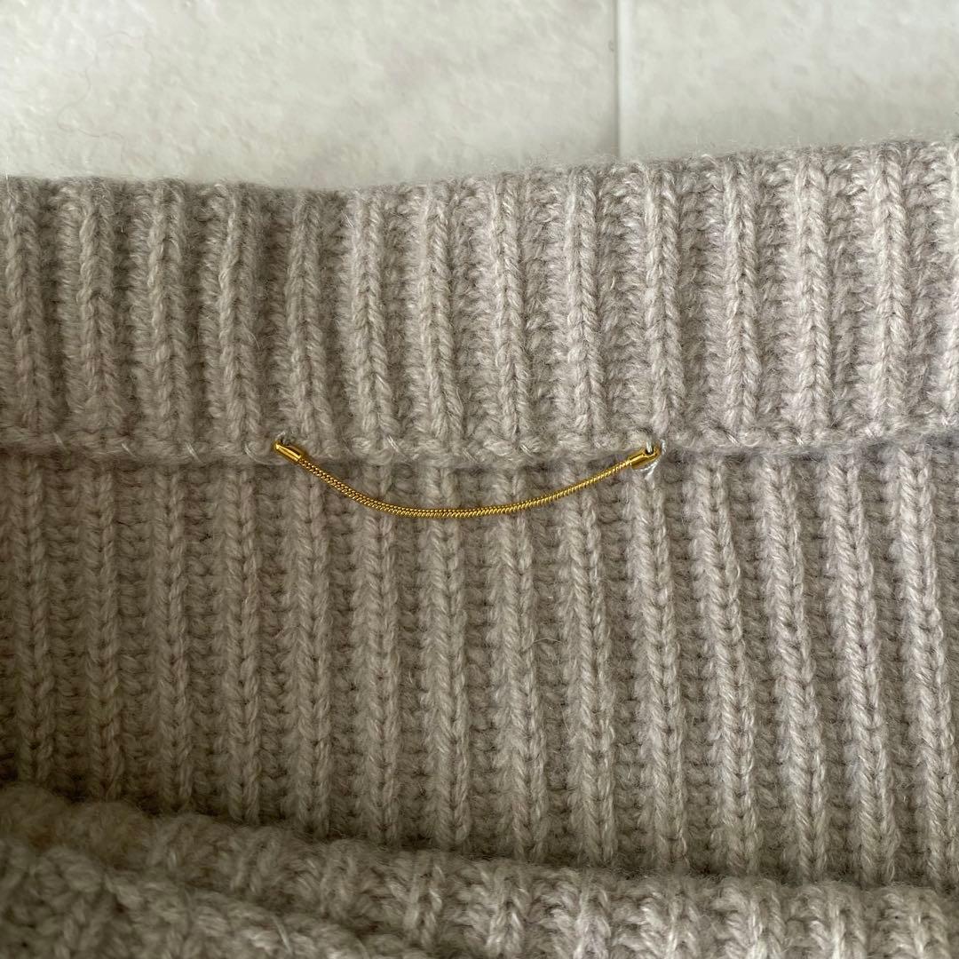 美品☆ドゥーズィエムクラス カシミヤ ボトルネック アゼプルオーバー