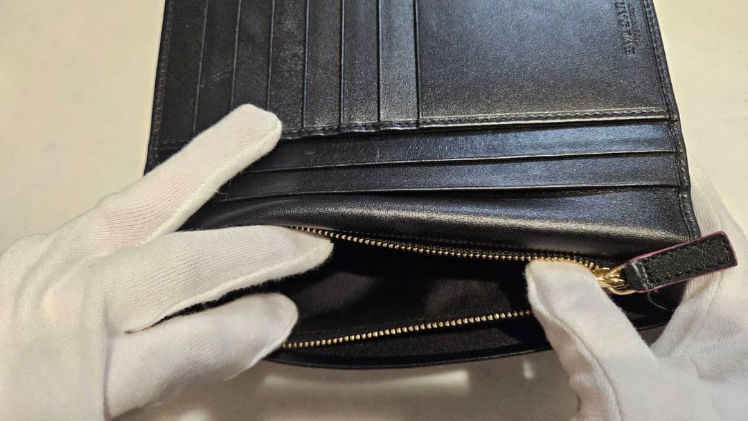 【BVLGARI】ブルガリ長財布⬛︎コレツィオーネ⬛︎ウィークエンド