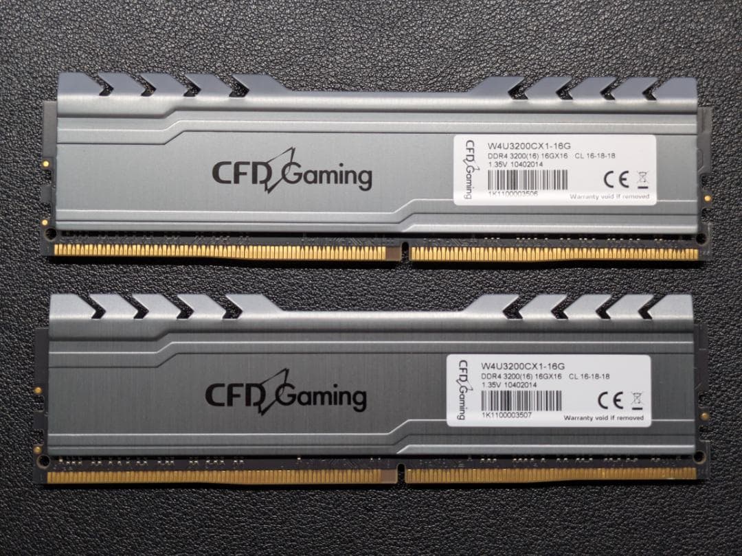 DDR4 メモリ 32GB W4U3200CX1-16G