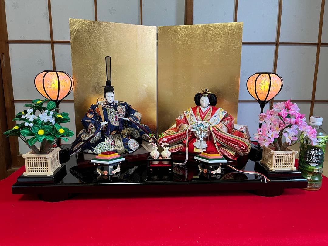 親王飾り　1216 五角形飾り台セット