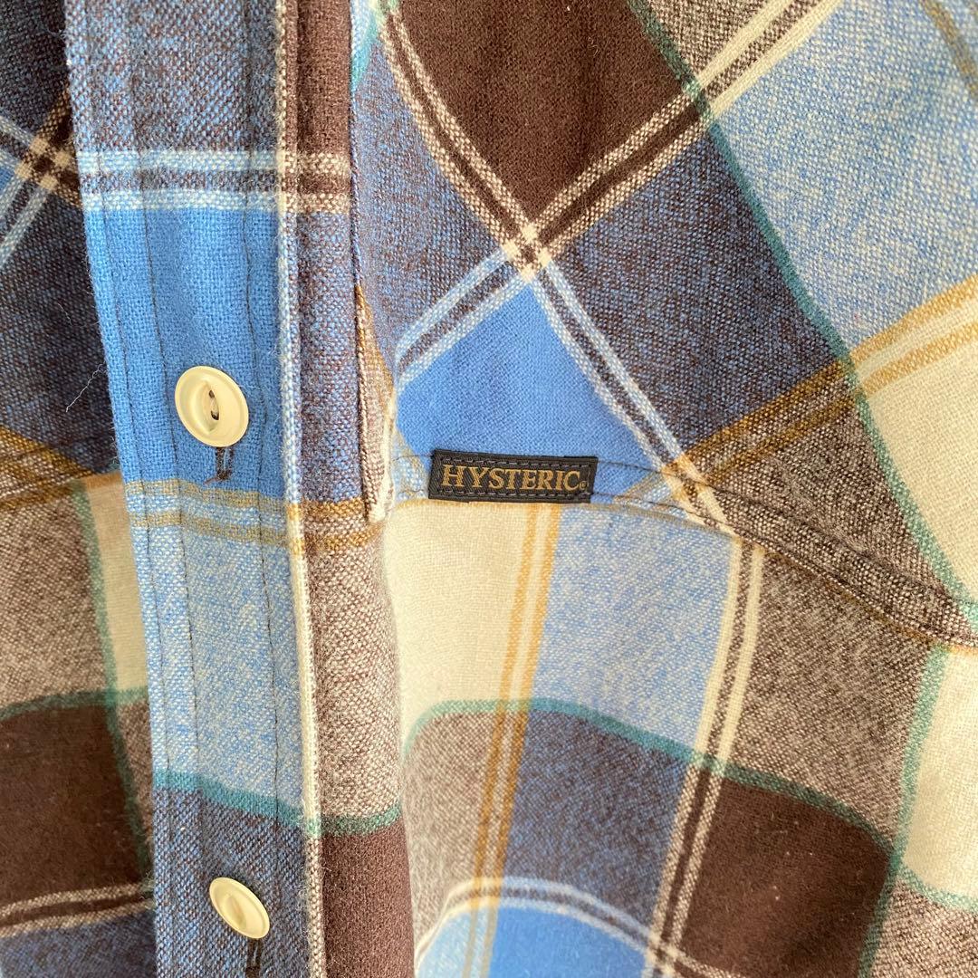 【希少⭐︎美品】ヒステリックグラマー×ペンドルトン　ヒスガール　刺繍　ネルシャツ