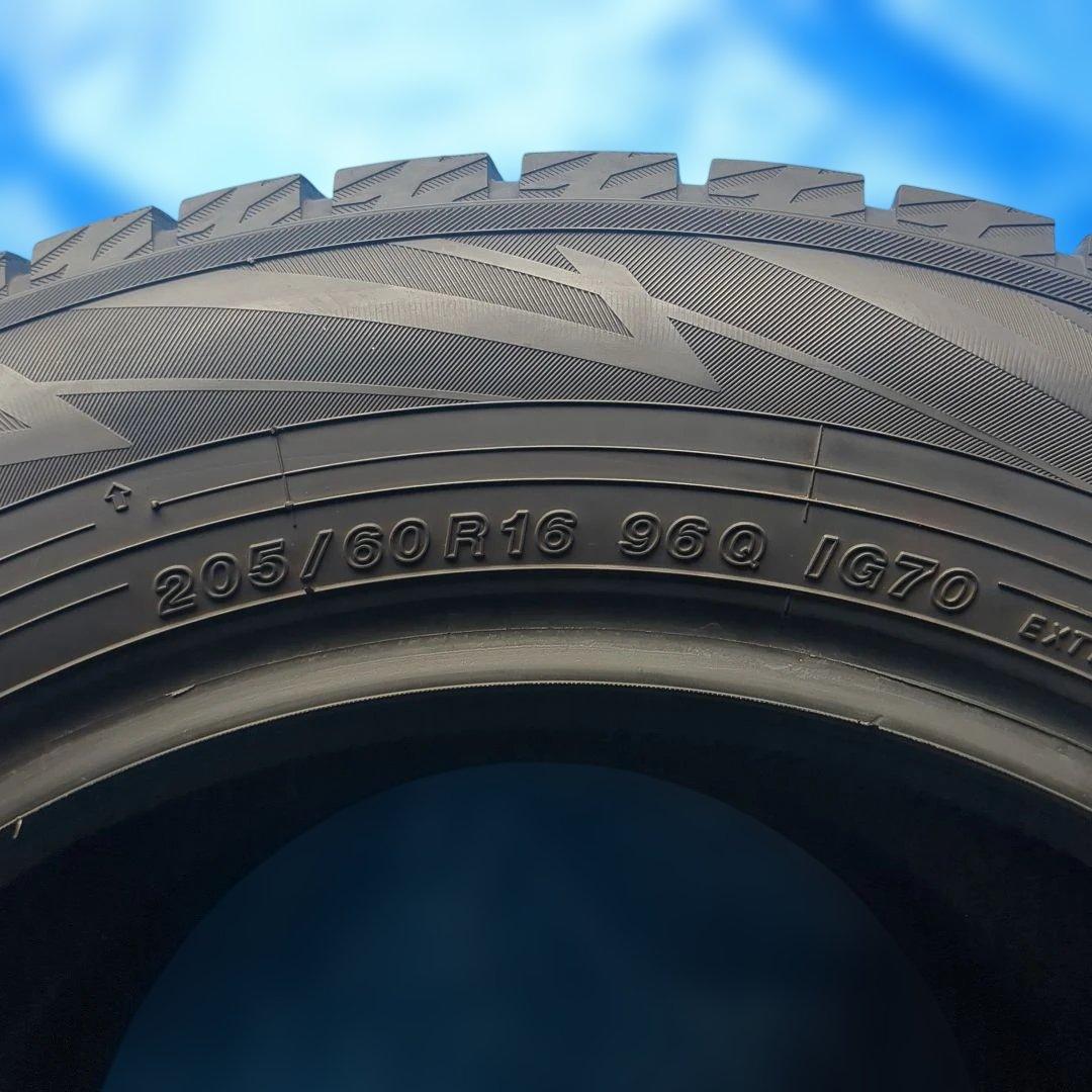 ② 205/60R16 ヨコハマiG70 溝高 2本 送料込み 品質良好