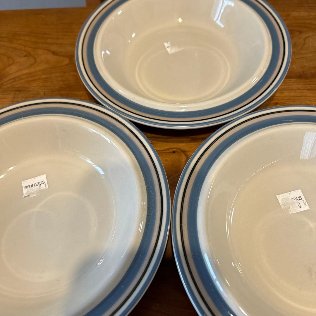 アラビア ウートゥア スーププレート 深皿 3枚 ARABIA