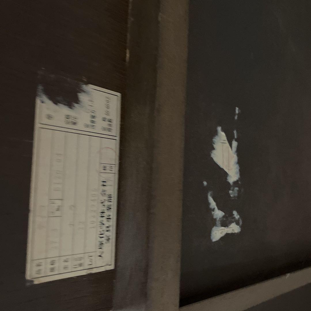 ナラ材　三面鏡ドレッサー