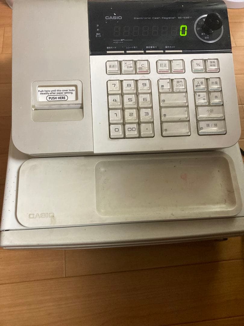 CASIO 電子レジスター se-s30 動作確認済み
