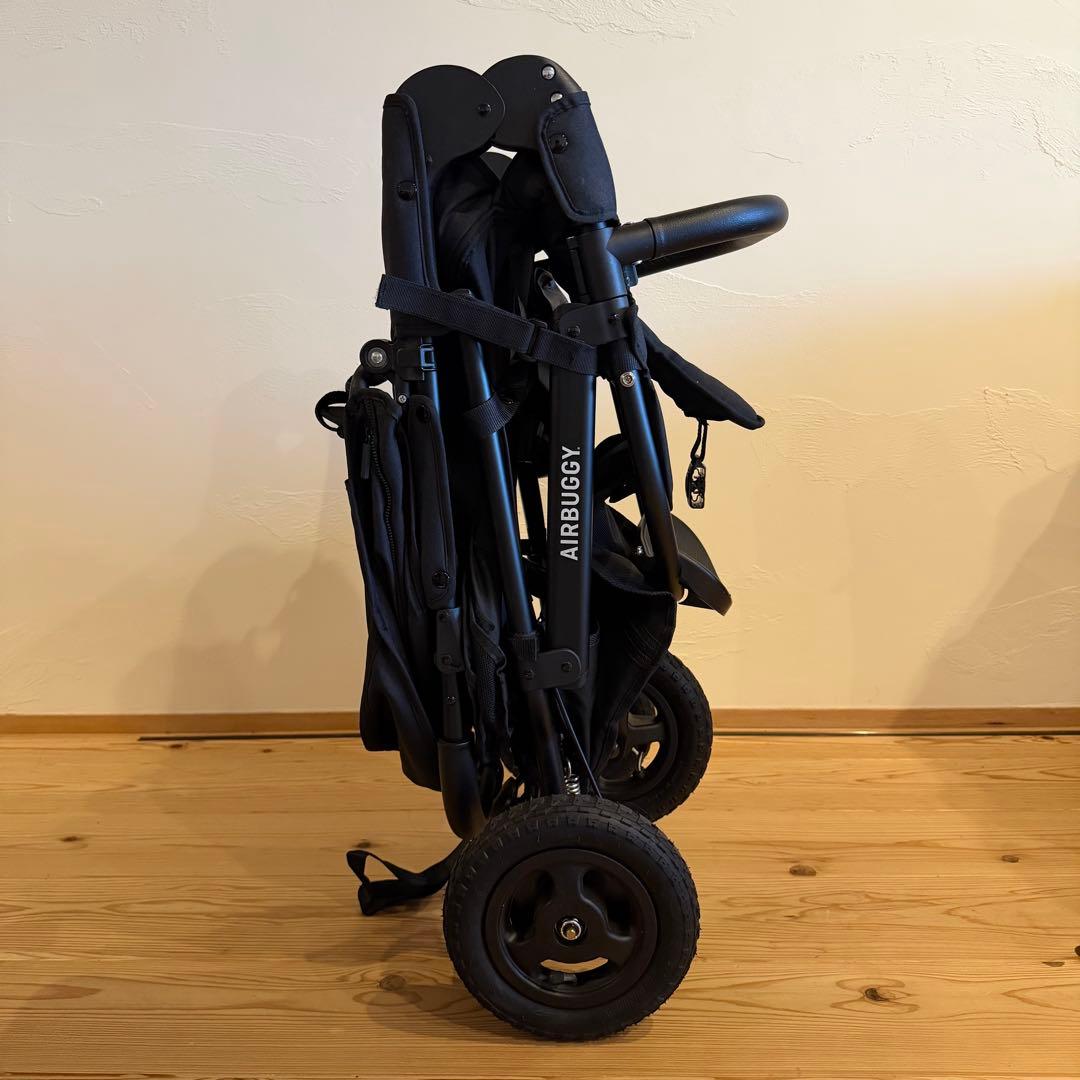 美品　AIRBUGGY ココプレミア フロムバース ベビーカー エアバギー 黒