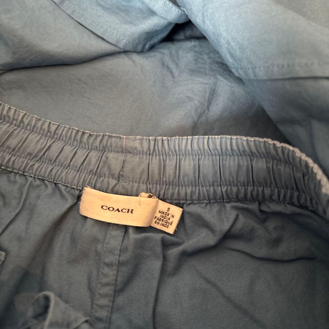 夏*雨様 COACH セットアップ(半袖シャツ:M ショートパンツ:Sセット)