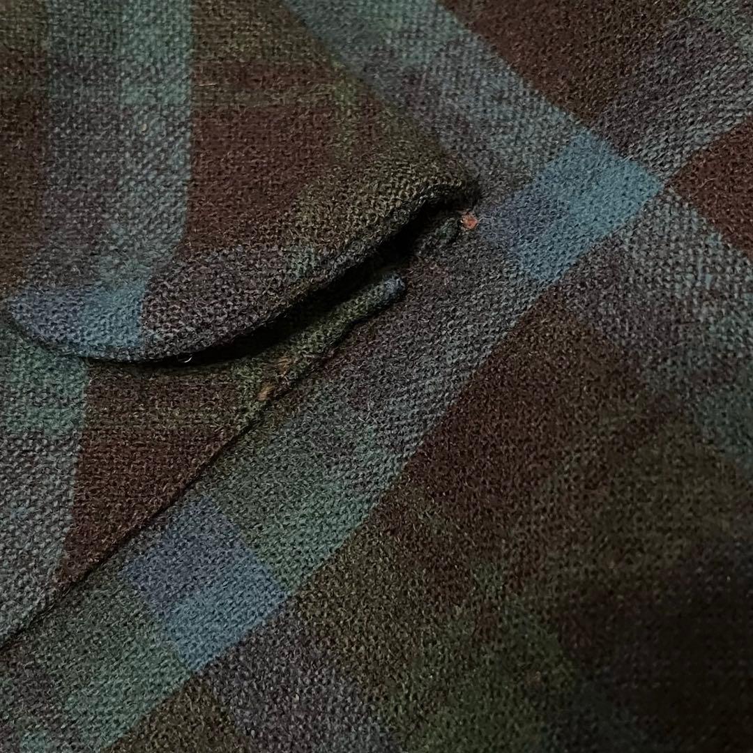 PENDLETON 60s オンブレ ボードシャツ シャドウチェック　M